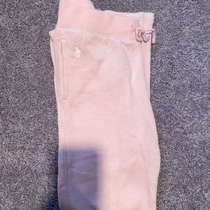 Polo Ralph Lauren pink joggers girls size M